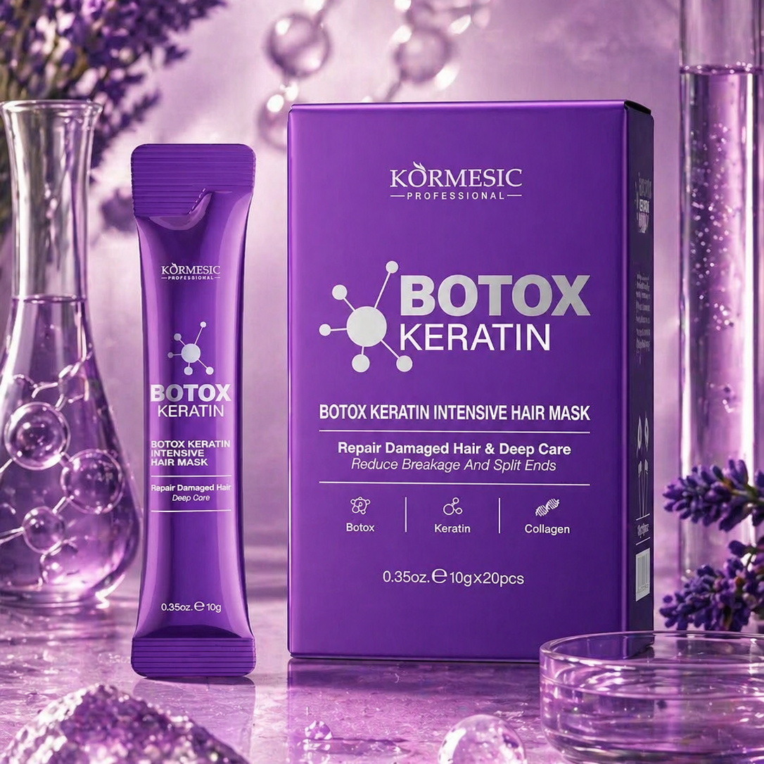 Masque capillaire à la kératine